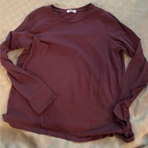 4/$20. Mauve Long Sleeve Top. Ardene. Size Small.